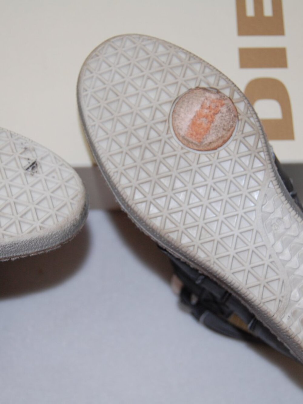 Diesel Carabas Wedge Heel Boots, Women Size US 7.5 Gray - Picture 14 of 15